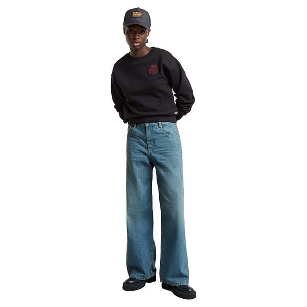 G-star Circle Gr Sweatshirt Sort S Kvinde