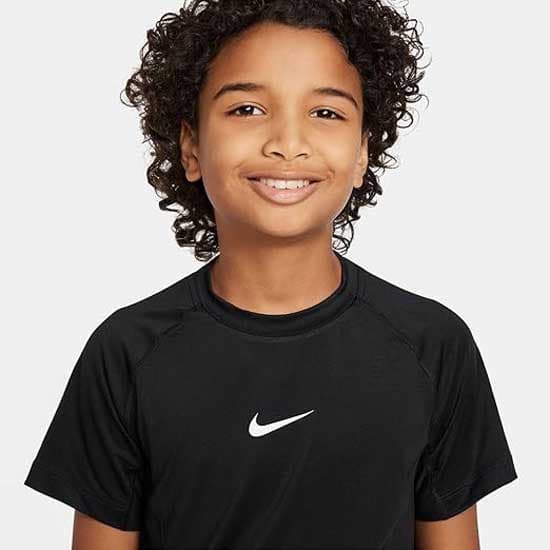 Nike Kids Fj6858 T-shirt Med Korta ärmar Svart 14-15 Years Pojke