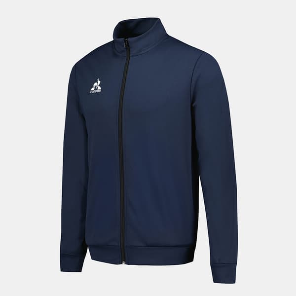 Le Coq Sportif 2421658 Training N°1 Sweatshirt Med Dragkedja Blå L Man