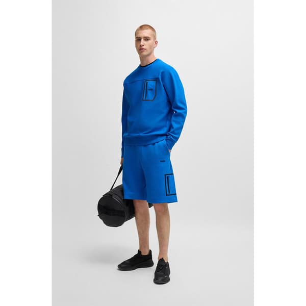 Boss Salbiq Sweatshirt Blå L Mand