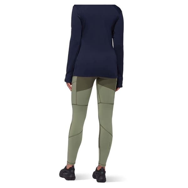 Mammut Zinal Hybrid Leggings Grøn S Kvinde