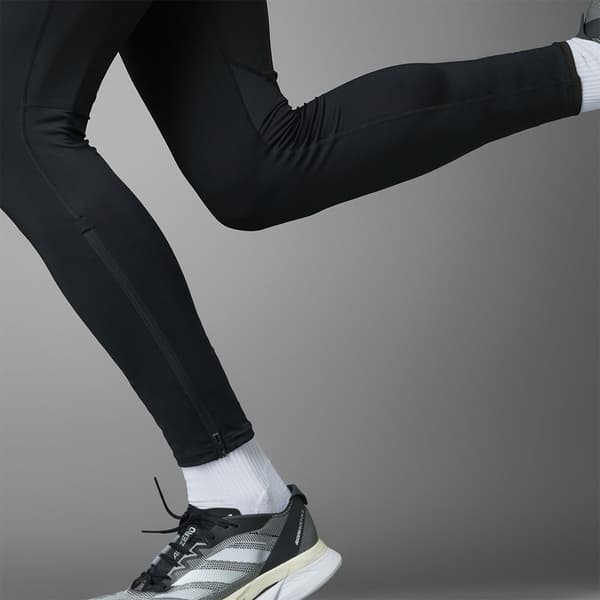 Adidas Adizero Essentials Leggings Svart S Man
