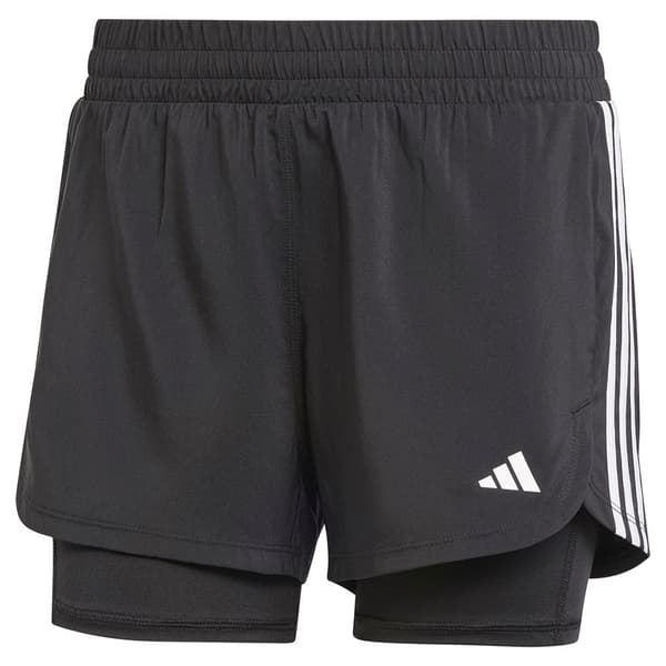 Adidas Pacer 2in1 Shorts Svart XL Kvinna