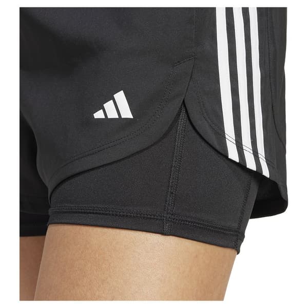 Adidas Pacer 2in1 Shorts Svart XL Kvinna