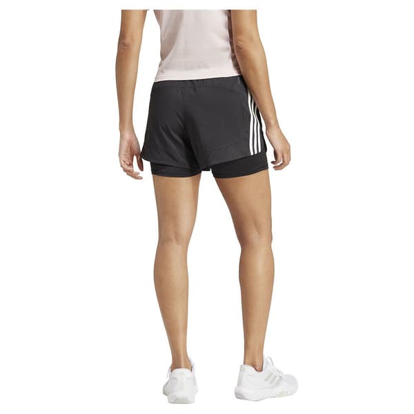 Adidas Pacer 2in1 Shorts Svart XL Kvinna