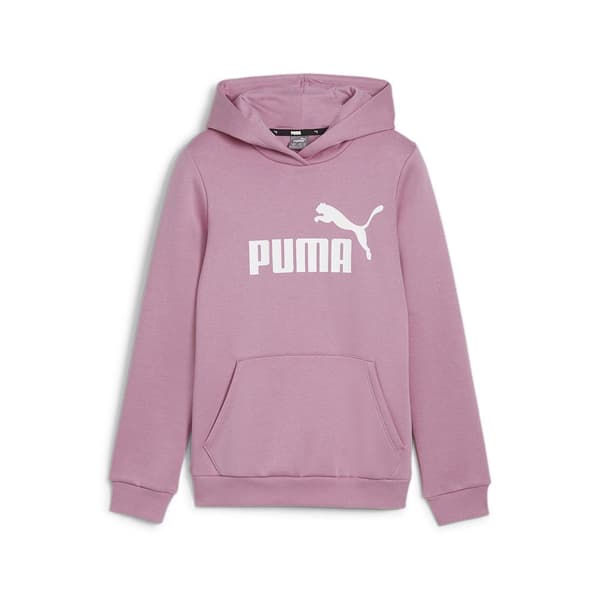 Puma Ess Logo Huvtröja Rosa 15-16 Years Flicka