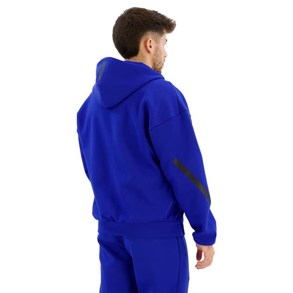 Adidas New Z.n.e Sweatshirt Med Dragkedja Blå L / Tall Man