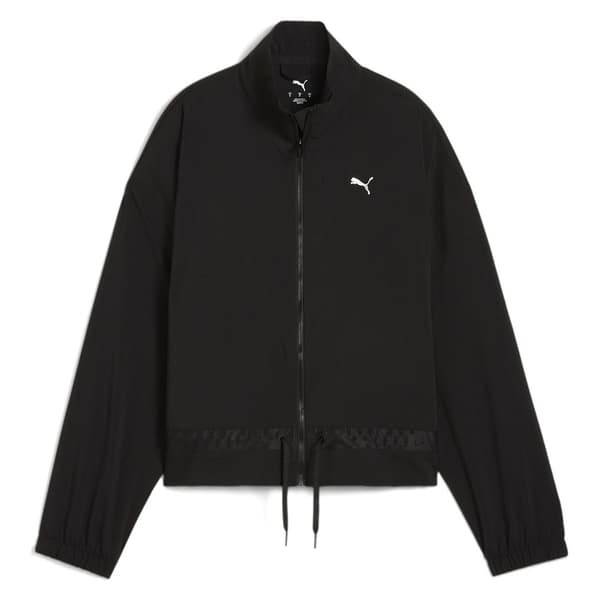 Puma Lace Woven Jacka Svart S Kvinna
