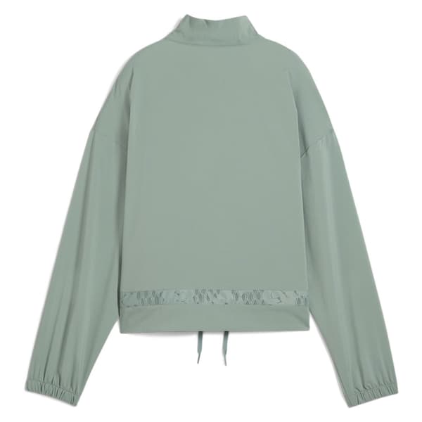 Puma Lace Woven Jacka Grönt L Kvinna