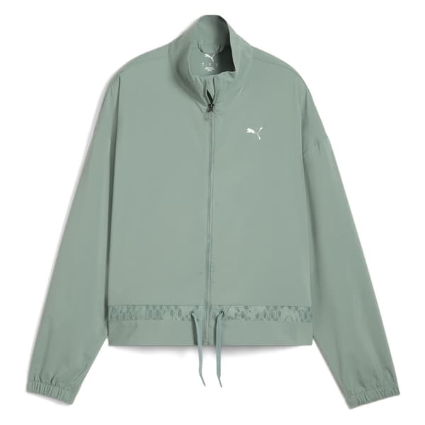 Puma Lace Woven Jacka Grönt L Kvinna