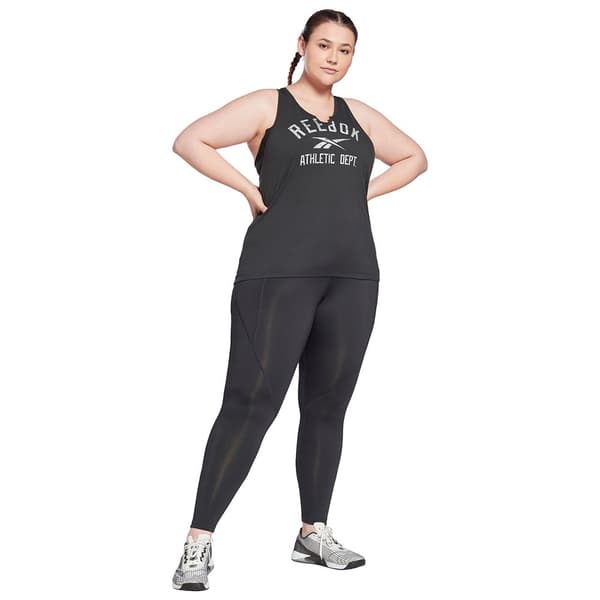 Reebok Wor Pp High Rise In Big Leggingsit Musta 3X / Regular Nainen