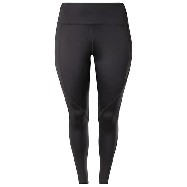Reebok Wor Pp High Rise In Big Leggings Svart 2X / Short Kvinna