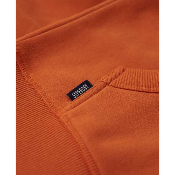 Superdry Essential Logo Huvtröja Orange S Man