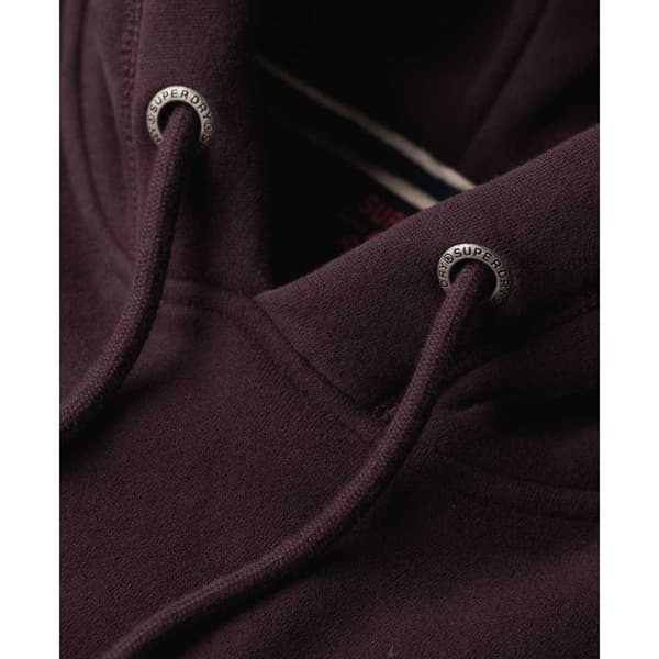 Superdry Essential Logo Huvtröja Brun S Man