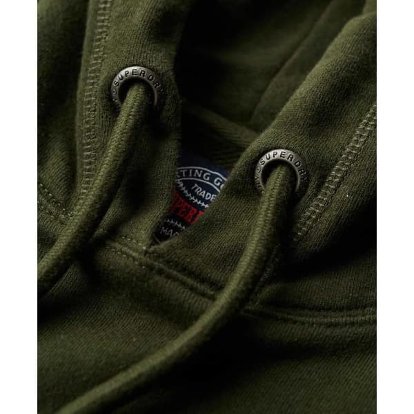 Superdry Embroidered Vl Hættetrøje Grøn XL Mand