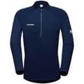 Miniatyrbillede 3 af 5: Mammut Aenergy Fl Zip T-shirt Med Lange ærmer Blå M Mand