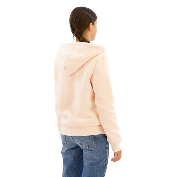 Superdry Essential Borg Lined Sweatshirt Med Dragkedja Rosa M Kvinna