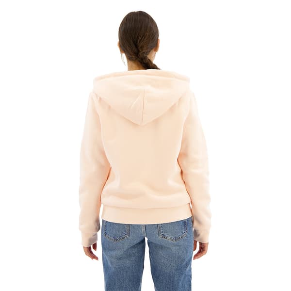 Superdry Essential Borg Lined Sweatshirt Med Dragkedja Rosa M Kvinna