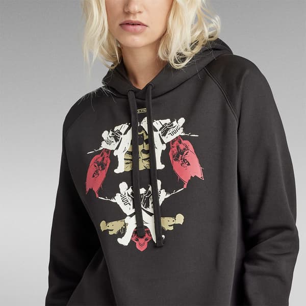 G-star Look Book Sweatshirt Grå 2XS Kvinde