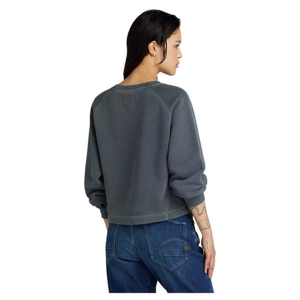 G-star Overdyed Merch Loose R Tröja Svart XS Kvinna