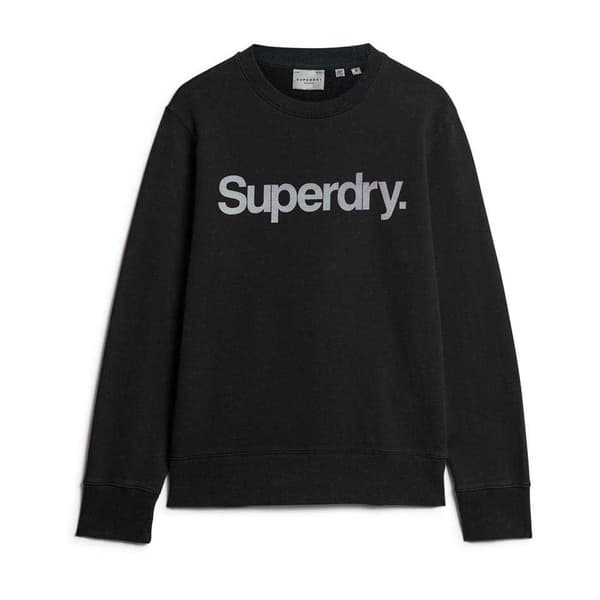 Superdry Core Logo City Loose Tröja Svart M Man