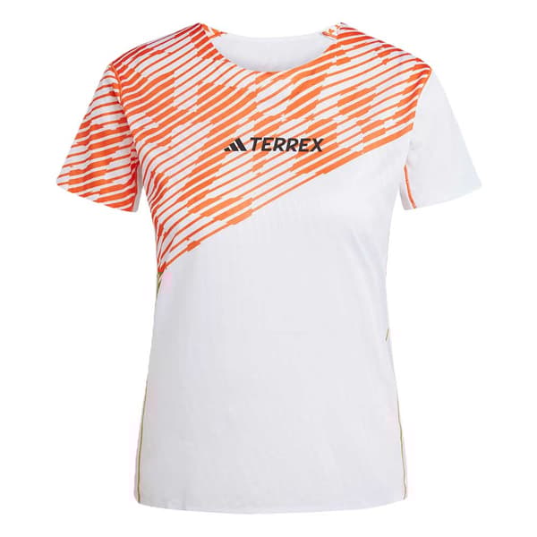 Adidas Terrex Pro T-shirt Med Korta ärmar Vit M Kvinna
