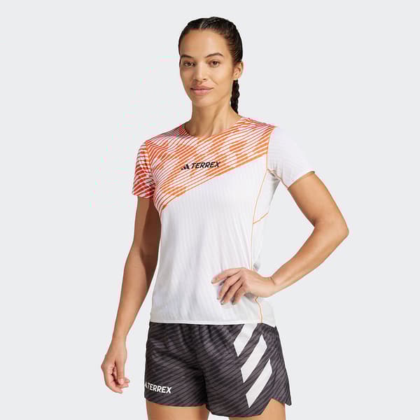 Adidas Terrex Pro T-shirt Med Korta ärmar Vit M Kvinna