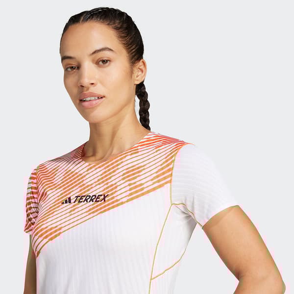 Adidas Terrex Pro T-shirt Med Korta ärmar Vit M Kvinna