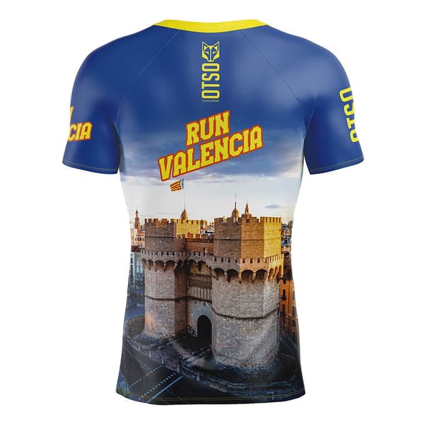 Otso Run Valencia 2024 Lyhythihainen T-paita  L Mies