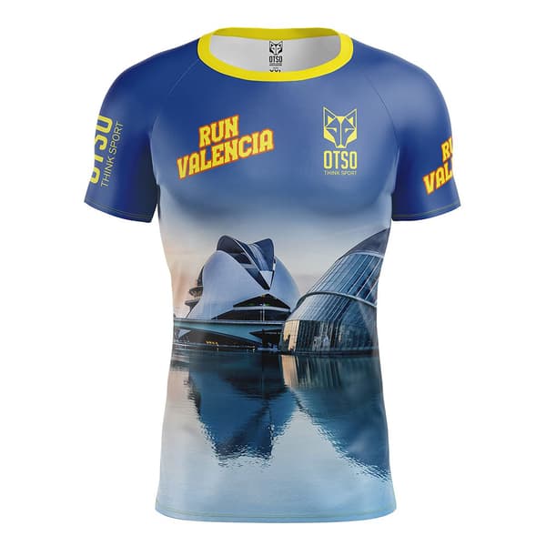 Otso Run Valencia 2024 T-shirt Med Korte ærmer  XL Mand