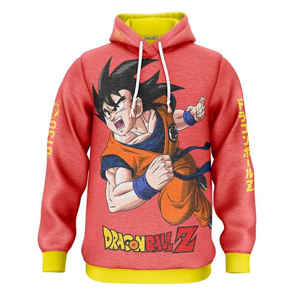Otso Dragon Ball Z Goku Shenron Hættetrøje  S Mand