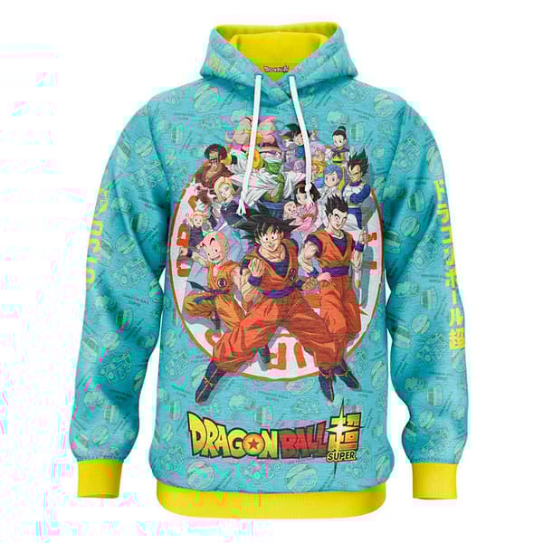 Otso Dragon Ball Super Family Huvtröja  S Man