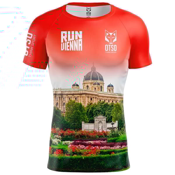 Otso Run Vienna 2024 T-shirt Med Korte ærmer  M Mand