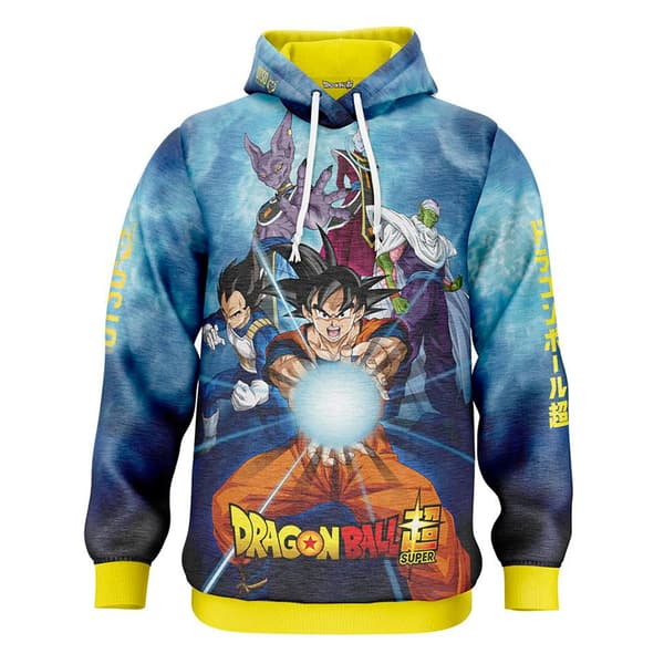 Otso Dragon Ball Super Goku Vegeta Huvtröja  XL Man