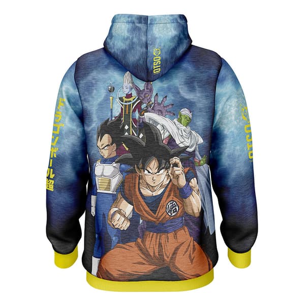 Otso Dragon Ball Super Goku Vegeta Huvtröja  L Man
