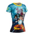 Miniatyrbillede 1 af 3: Otso Dragon Ball Super Goku Vegeta T-shirt Med Korte ærmer  XS Kvinde