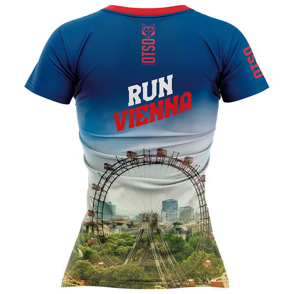 Otso Run Vienna 2023 Lyhythihainen T-paita  L Nainen