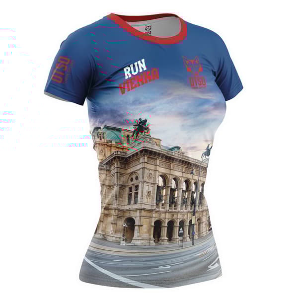 Otso Run Vienna 2023 T-shirt Med Korte ærmer  XS Kvinde