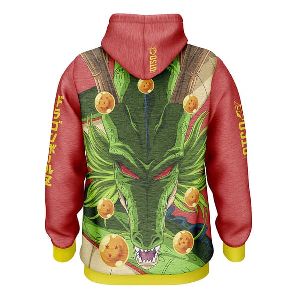 Otso Dragon Ball Z Goku Shenron Hættetrøje  2XS Mand