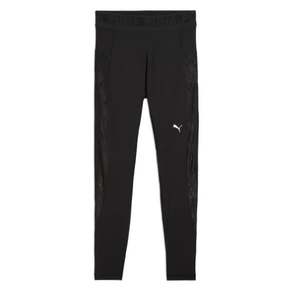 Puma Lace Hög Midja 7/8 Leggings Svart S Kvinna