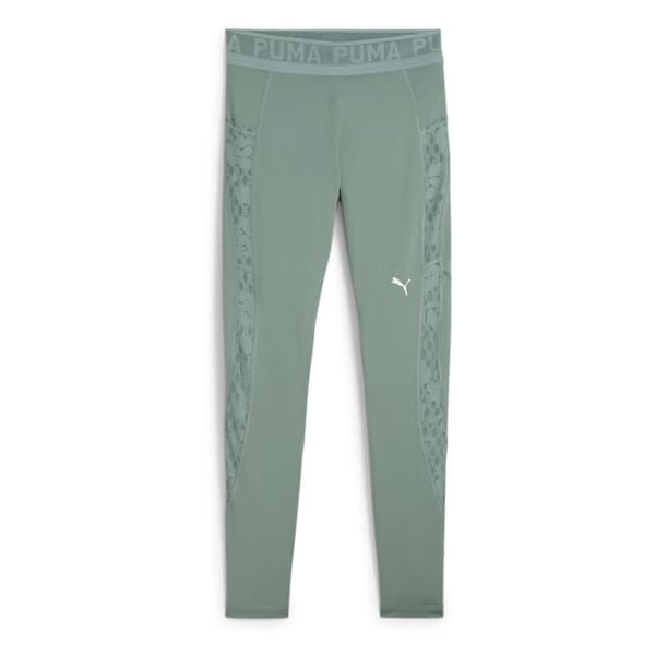 Puma Lace Korkeavyötäröiset 7/8-legginsit Vihreä M Nainen