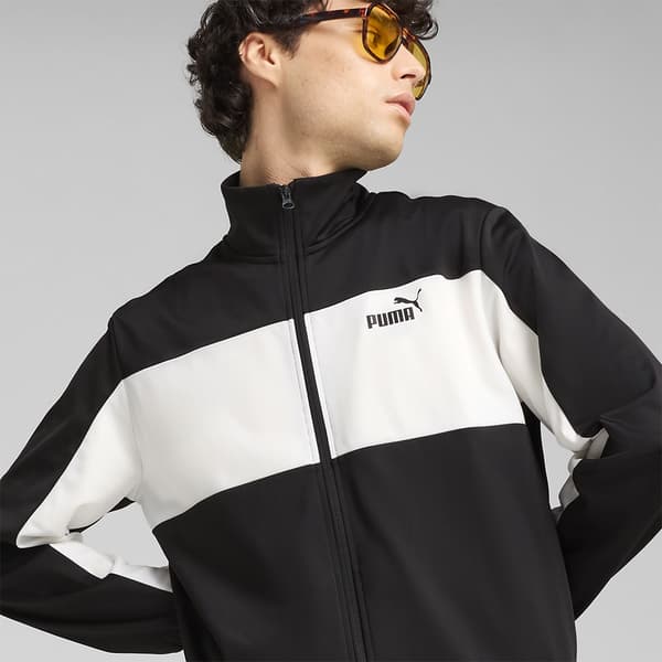Puma Poly Colorblock Træningsdragt  M Mand