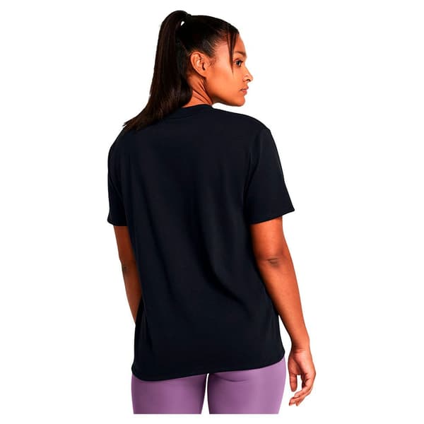 Under Armour Heavyweight Embroidered Patch Lyhythihainen T-paita Musta S / Regular Nainen