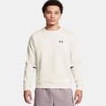 Miniatyrbillede 1 af 3: Under Armour Unstoppable Fleece Eu Sweatshirt Beige L / Regular Mand