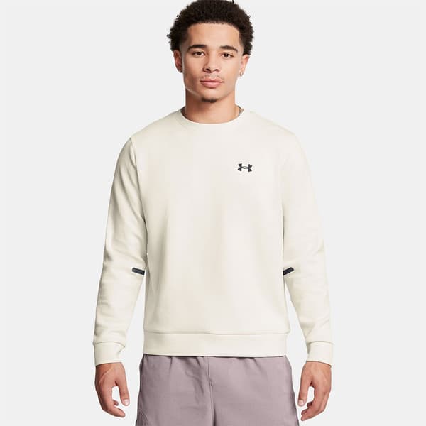 Under Armour Unstoppable Fleece Eu Sweatshirt Beige L / Regular Mand
