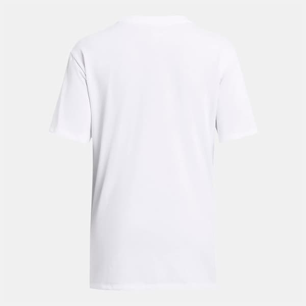 Under Armour Heavyweight Embroidered Patch Boyfriend Oversized T-shirt Med Korta ärmar  S / Regular Kvinna