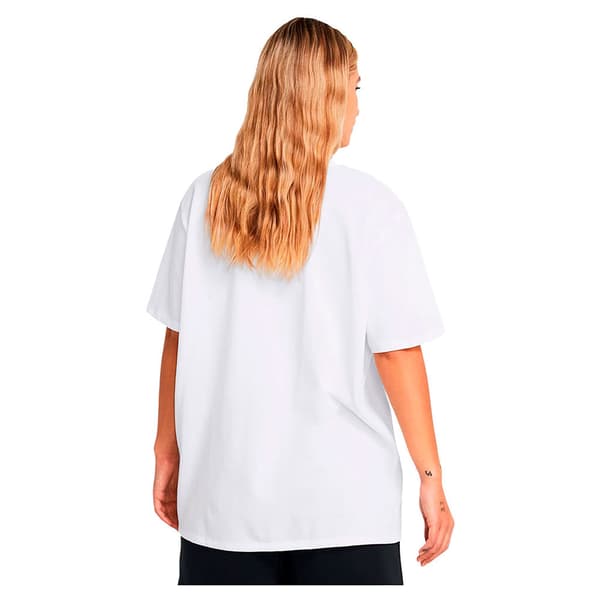 Under Armour Heavyweight Embroidered Patch Boyfriend Oversized T-shirt Med Korta ärmar  S / Regular Kvinna