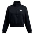 Miniatyrbillede 3 af 5: Under Armour Icon Fleece Oversized Halv Lynlås Sweatshirt  S Kvinde