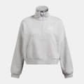 Miniatyrbild 3 av 5: Under Armour Icon Fleece Oversized Tröja Med Halv Dragkedja  M Kvinna