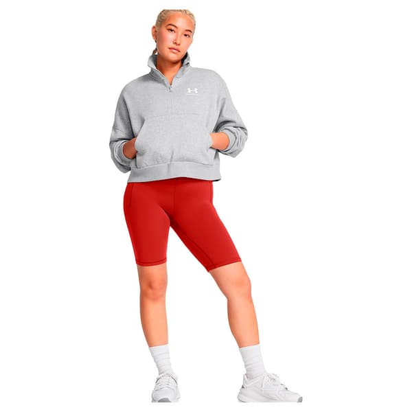 Under Armour Icon Fleece Oversized Tröja Med Halv Dragkedja  XS Kvinna